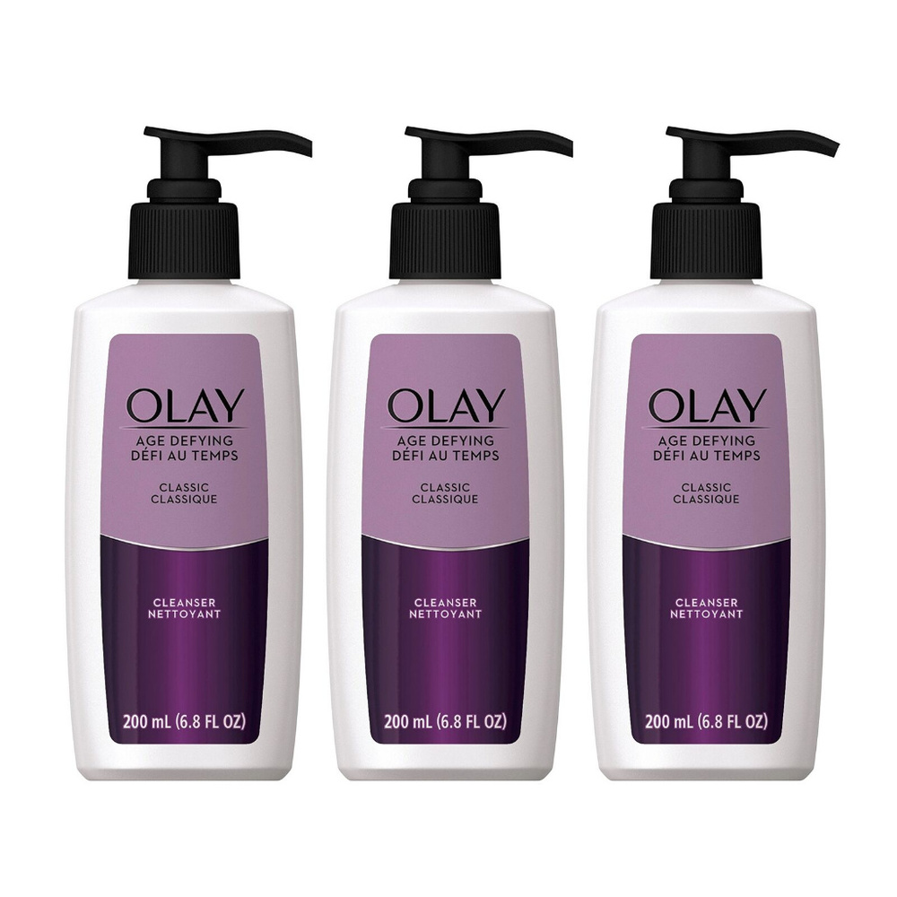 Olay Age Defying Facial Cleanser 6.8Fl Oz Set of 3